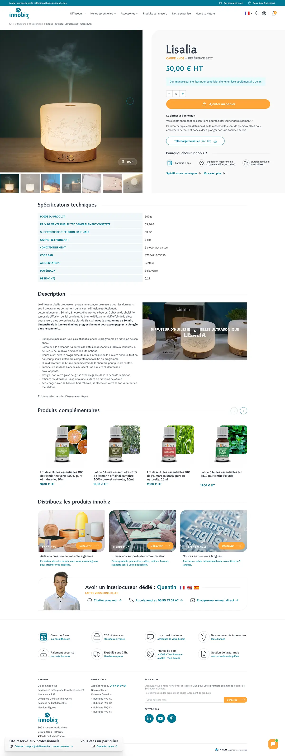 Innobiz - design - produit