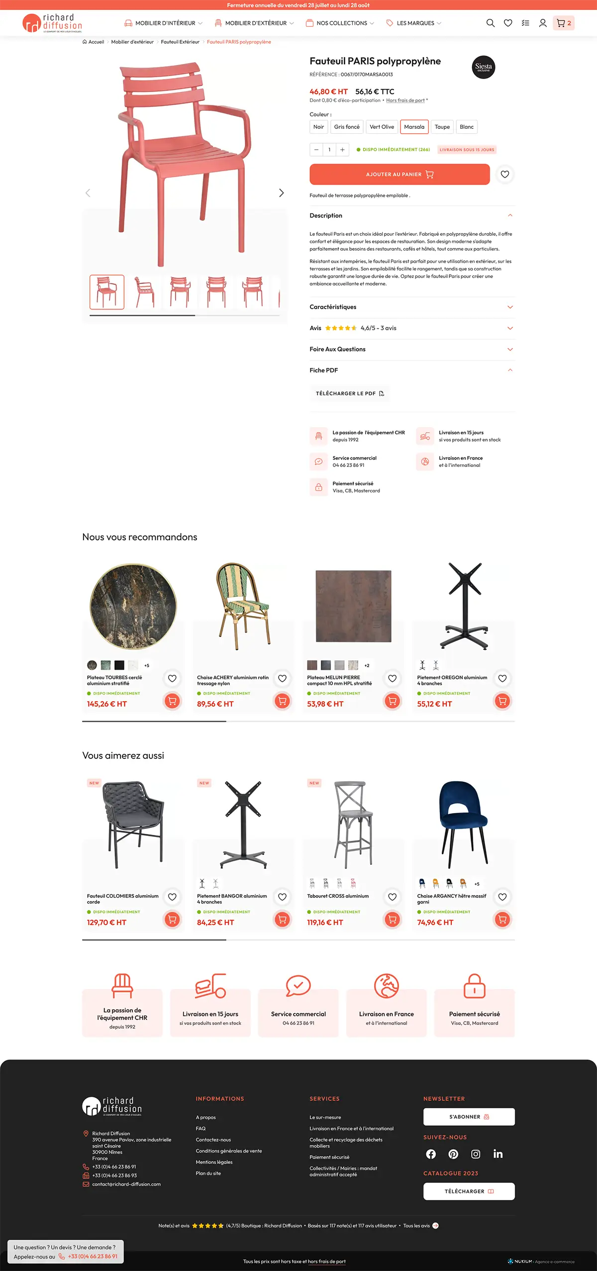 Richard Diffusion - design - produit